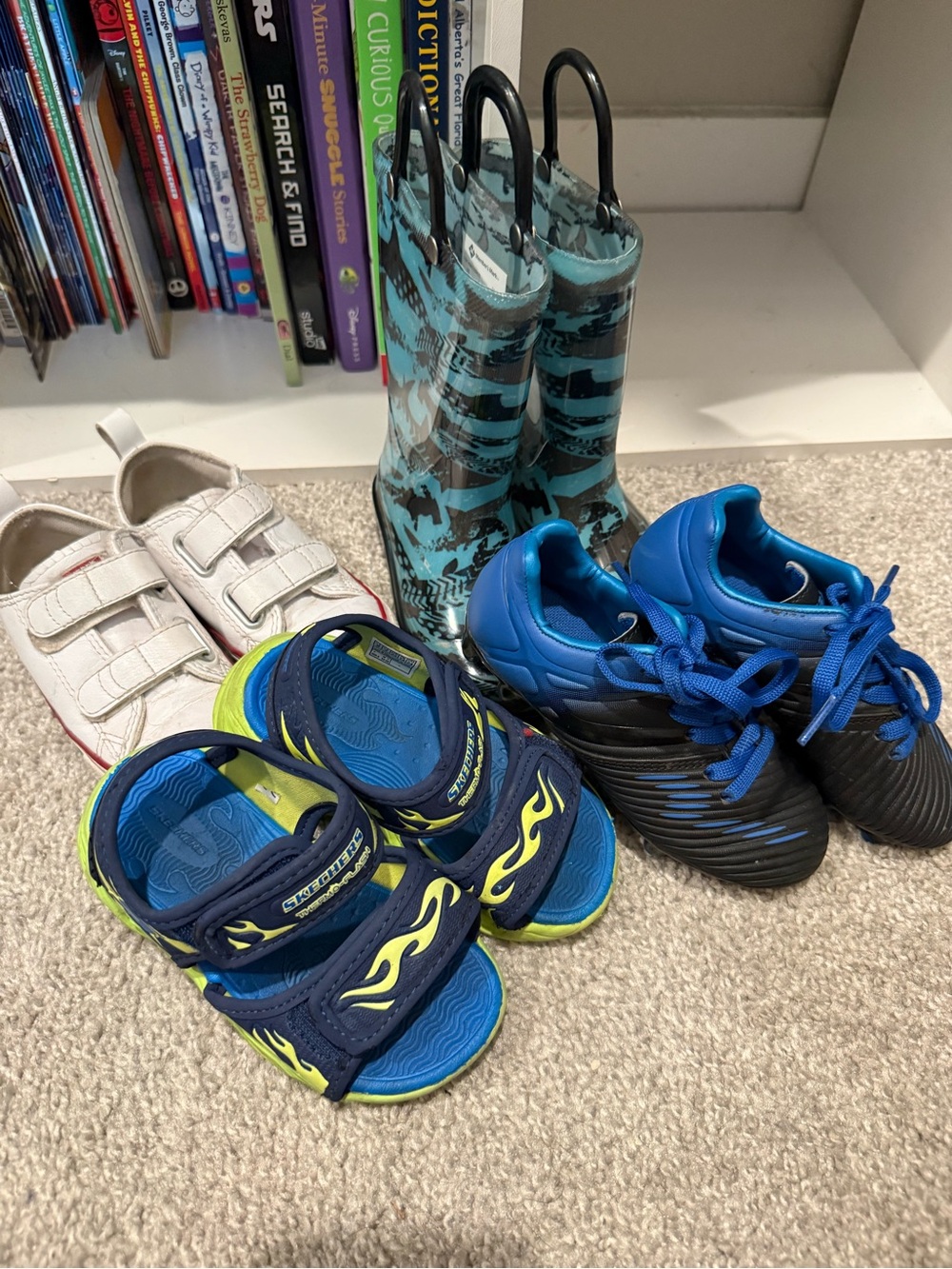 Boys toddler size 8 shoe lot